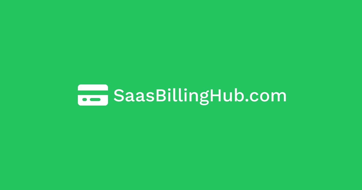 Saas Billing Hub